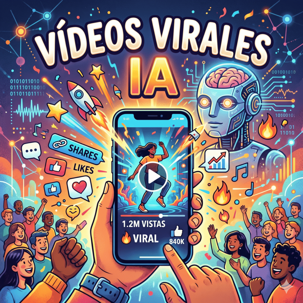 video viral con IA