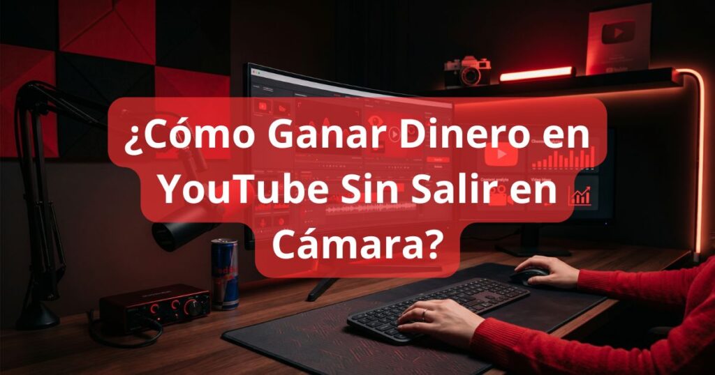 ¿Cómo Ganar Dinero en YouTube Sin Salir en Cámara?
