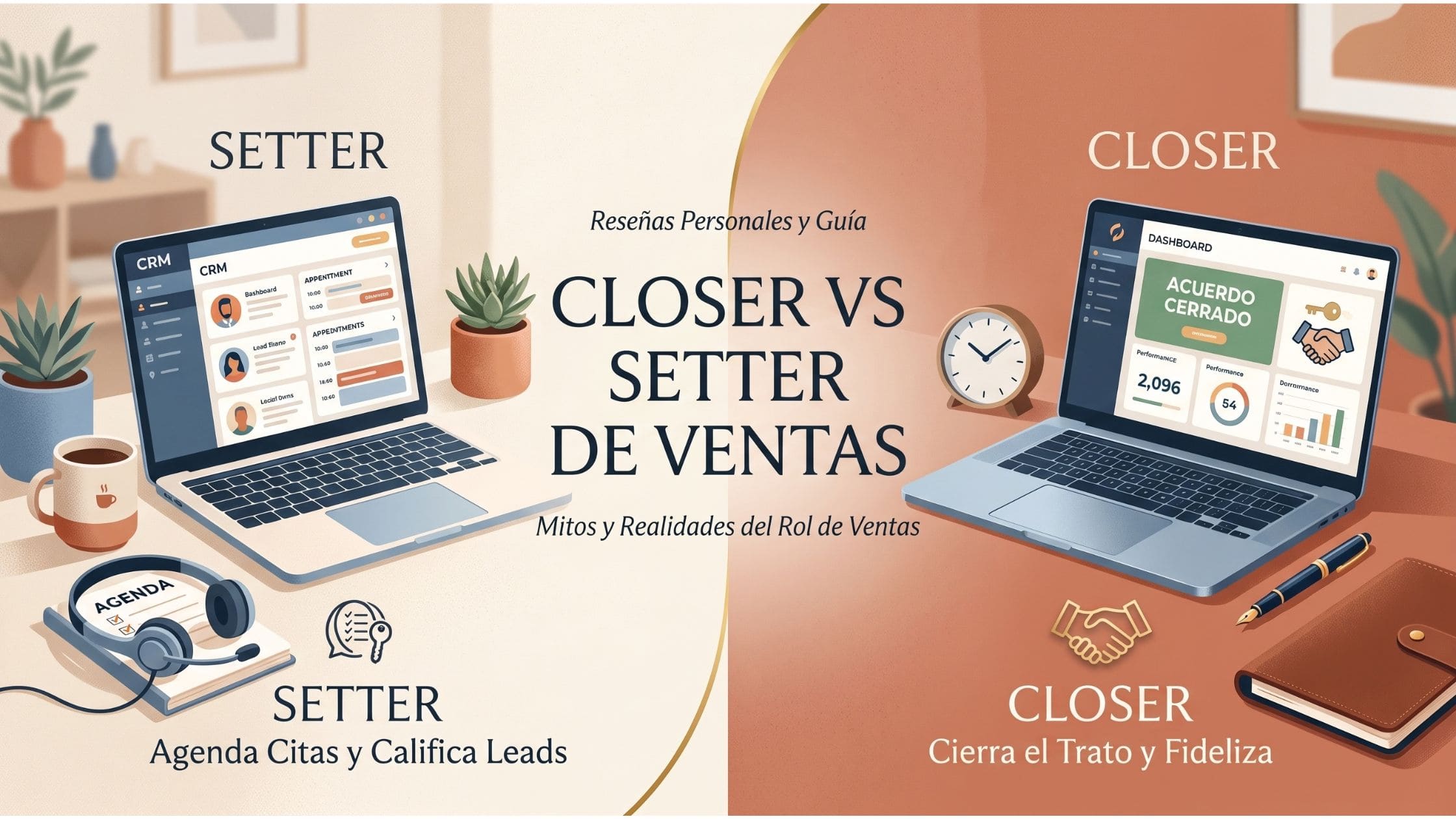 closer vs setter de ventas