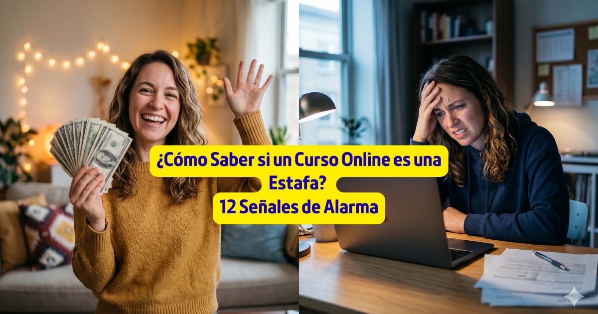 ¿Cómo Saber si un Curso Online es una Estafa?